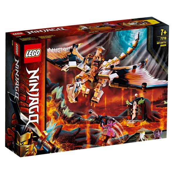 Lego Ninjago Wu's Battle Dragon 71718 | 7+ Years 321 Pieces