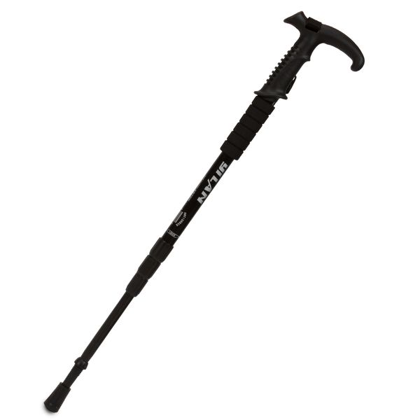 Trekking Pole Aluminum Hiking Poles 3-Section Adjustable Ultra Light