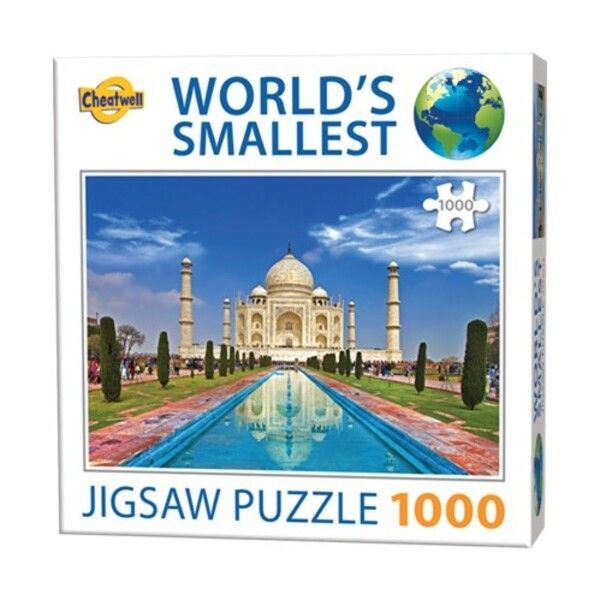 World's Smallest 1000-Piece Puzzle - Taj Mahal
