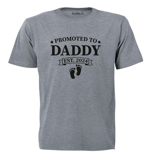 Promoted to Daddy 2024 - Adults - T-Shirt