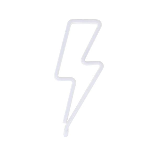 Lightning Bolt USB Or Battery Operated Neon Lights for Wall Décor