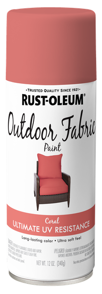 Rust-Oleum Outdoor Fabric Paint Coral 340g