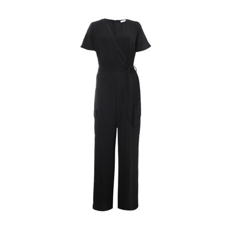 Black quiz jumpsuit online