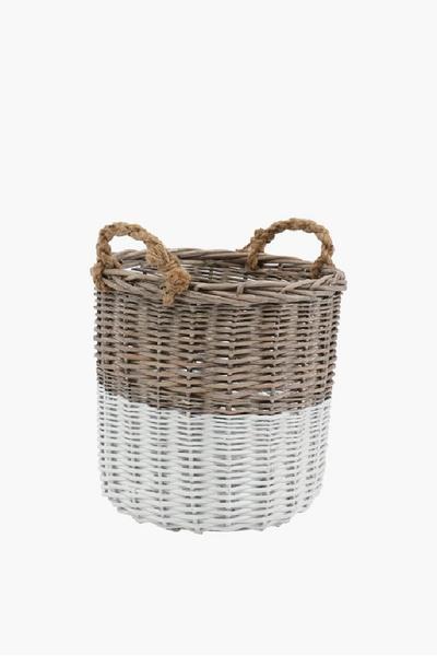 Two Tone Laundry Basket