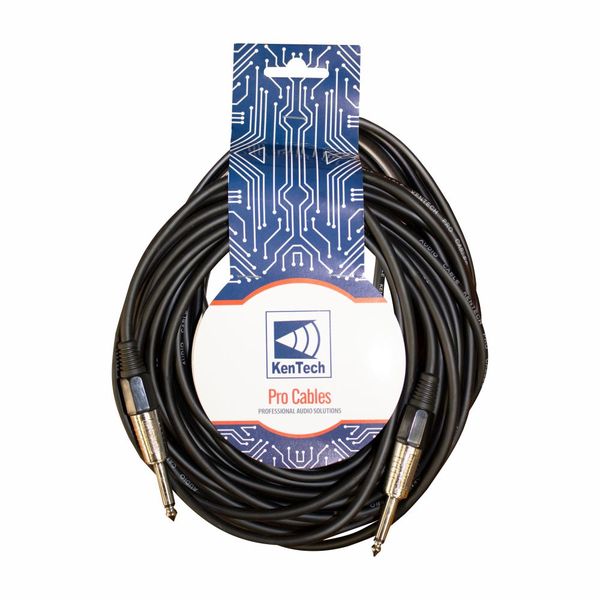 Kentech INC047-10M Instument Cable 6.35mm - 6.35mm Mono Jack 10M