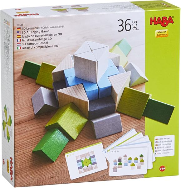 HABA 3D Arranging Game Nordic Mosaic