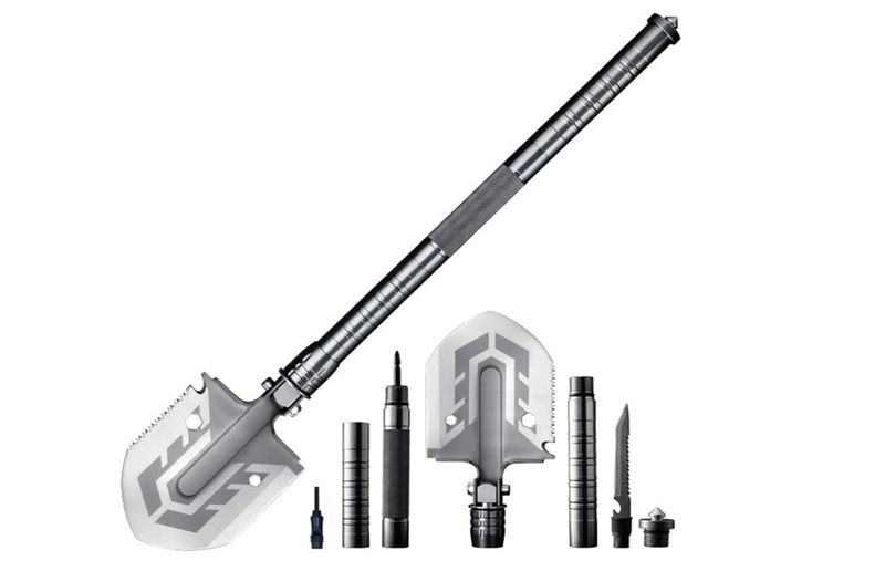 Multifunctional Portable Camping Shovel Set Survival Tools Extended Handle