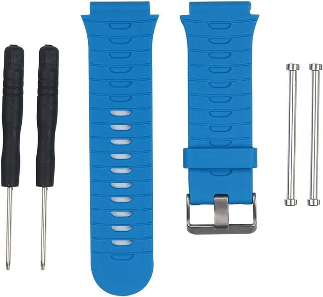 Silicone Strap for Garmin Forerunner 920XT(S/M/L) -Light Blue