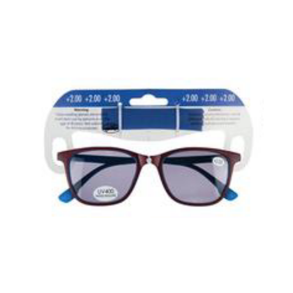 SD- Tinted Reading Glasses +2.00