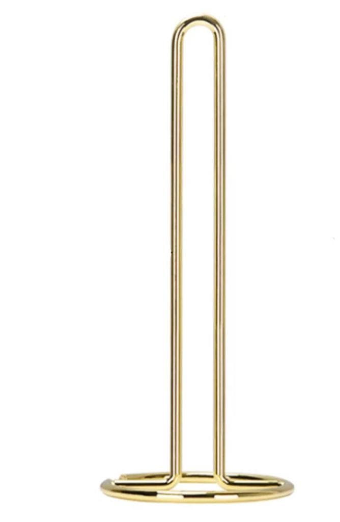 Gold Paper Towel Holder Stand for Kitchen Countertop Shop Today. Get