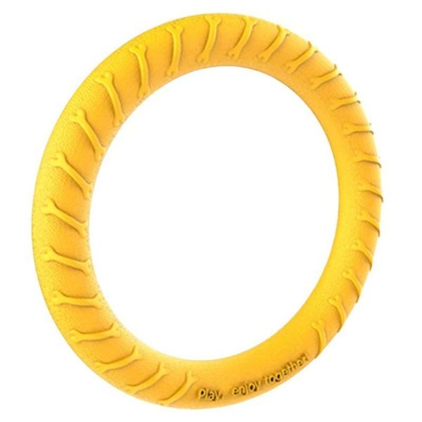 Indestructible Chew Dog Ring Toy, Durable Rubber Fun Boredom-Busting Gadget