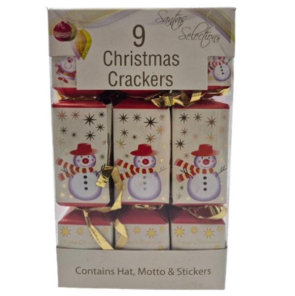 Xmas Crackers - Set of 9 - C31