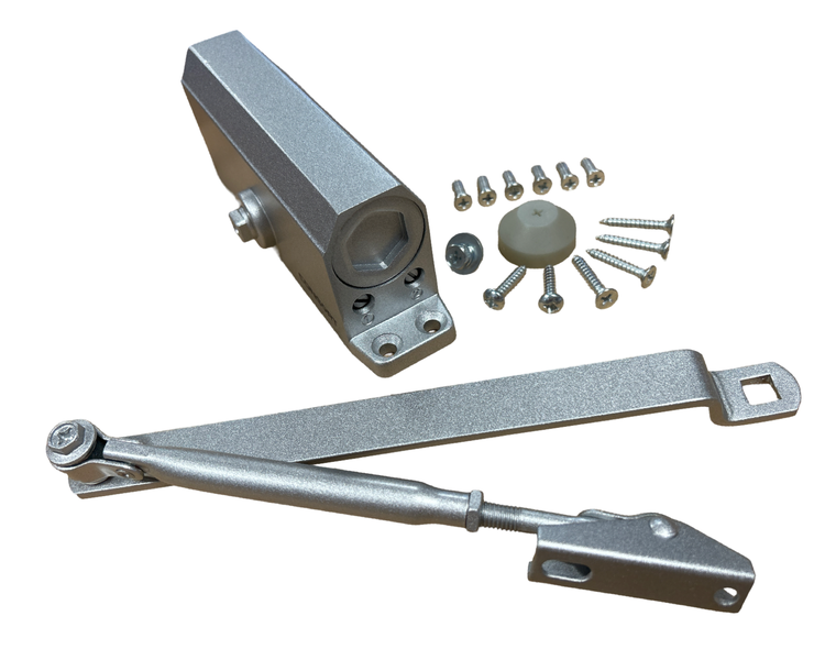 Surface Mounted Overhead Door Closer with Adjustable Speed