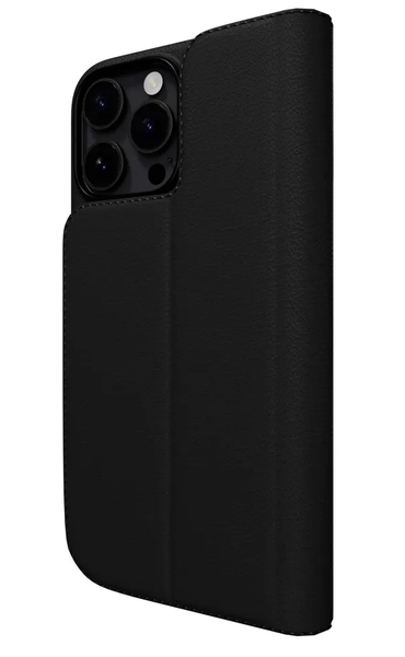 SwitchEasy Card Folio M Leather Flip Case With Stand For iPhone 16 Series