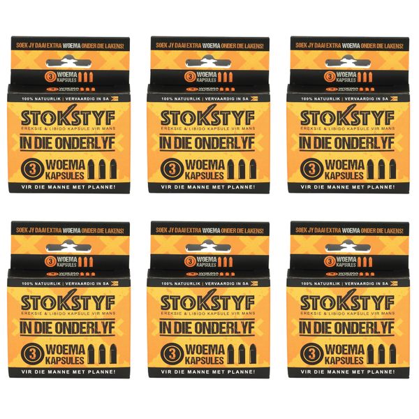 Stokstyf Ultimate Performance Capsules (6 Pack - 18 Capsules)