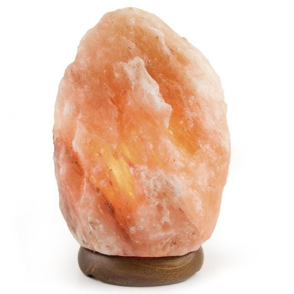 Himalayan Crystal Salt Lamp, Natural Shape - Set of 2