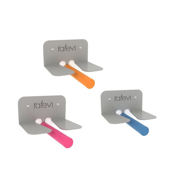 Modern 3 Piece Colorful Wall Mount Houdini Trilogy Shelf Set