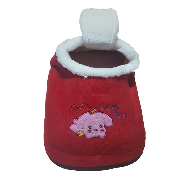 Electric Water Bottle Foot Warmer- Red