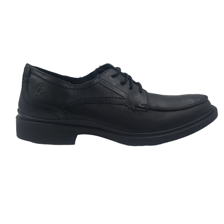 Hush Puppies Victor Men's Moc Toe Lace Up Shoe - Black