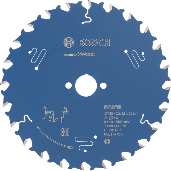 Expert for Wood 160 x 20 x 2,2 mm, 24