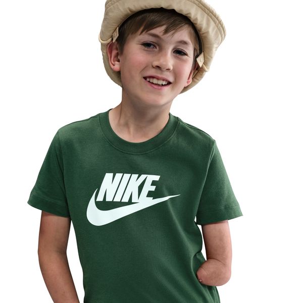 Nike Big Kids' Sportswear Short Sleeve T-Shirt - Fir