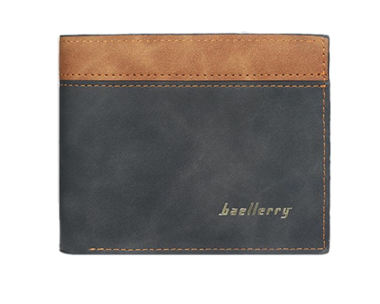 Baellerry Men's Worcester PU BiFold Wallet Black