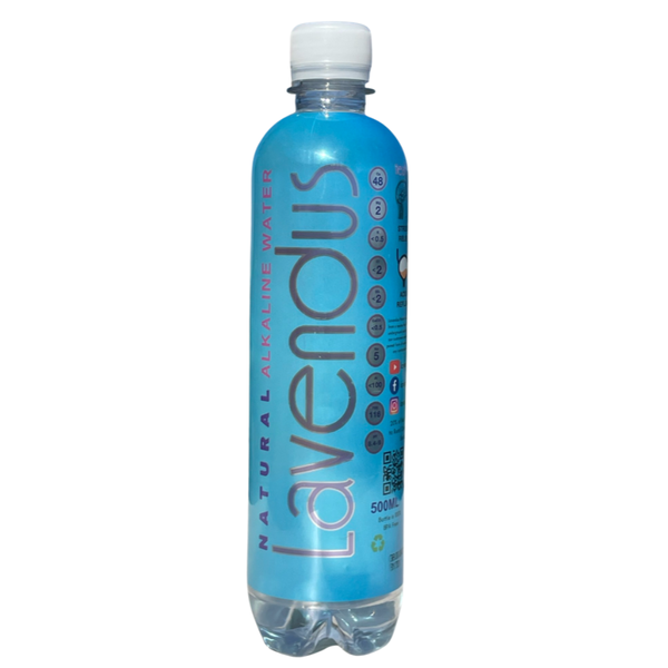 Lavendus Natural Alkaline Ozone Mineral Water (6 x 500ml)