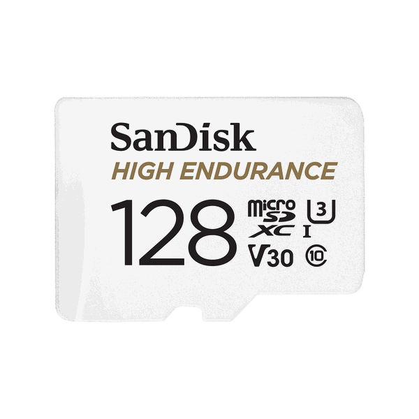 SanDisk High Endurance 128GB MicroSDXC Class 10 Memory Card