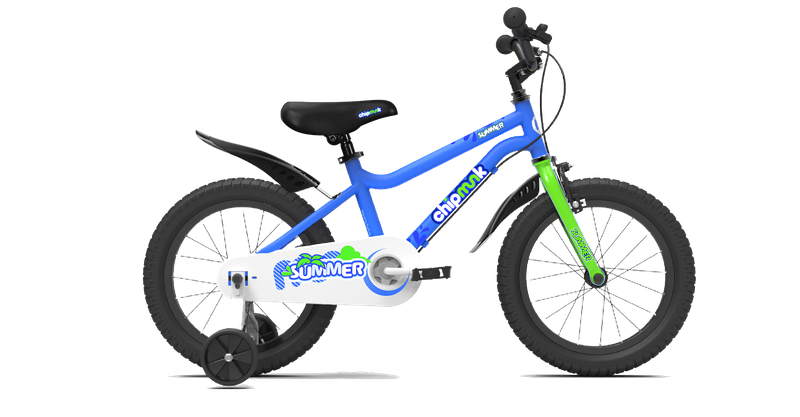 Chipmunk MK14 Kids Bicycle/Bike for Boys or Girls, 14-inch - Blue (95% Assembled)