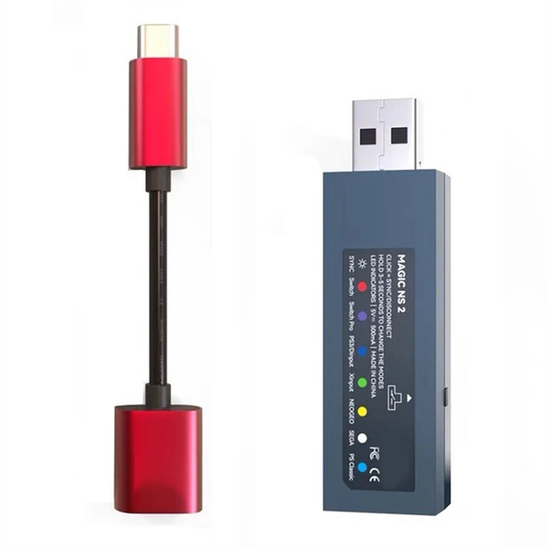 Magic-NS 2 USB Adapter for PS5/PS4 for NS Switch PC/NEOGEO MINI