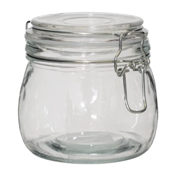 Clip Top Jam Jar - Pack Of 6