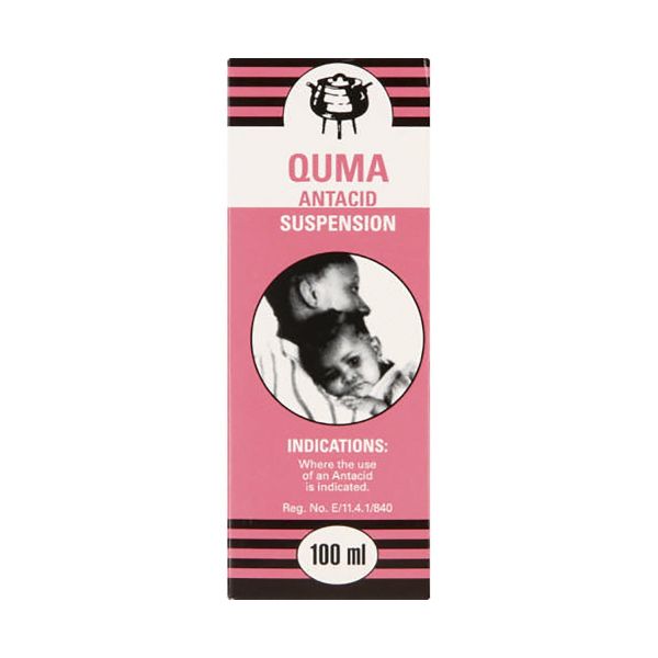Quma Antacid Suspension 100ml - Pack of 3