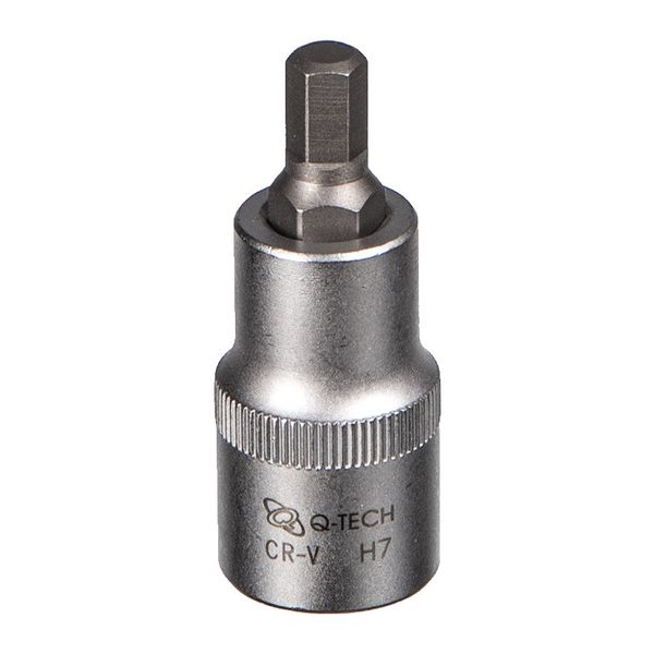 Q-Tech Hex Bit Socket 7mm