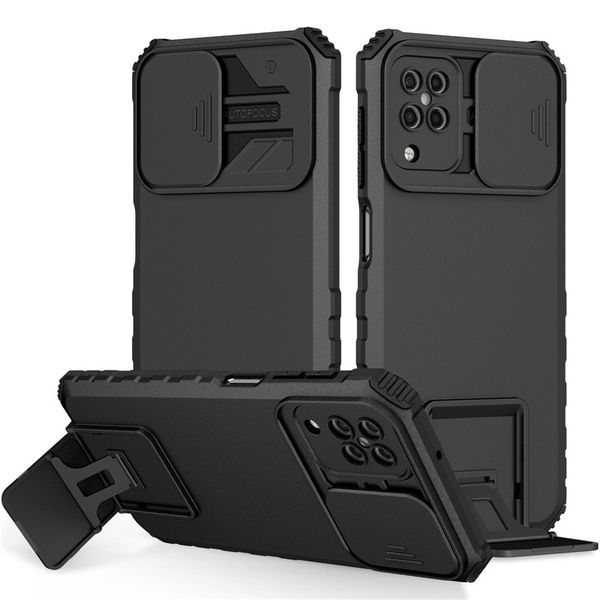 Phone Case Compatible With Samsung Galaxy A22 4G Slide Camera Lens Cover