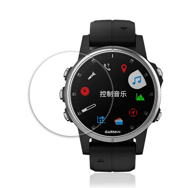 TinoTech Tempered Glass Screen Protector for Garmin Forerunner 45s