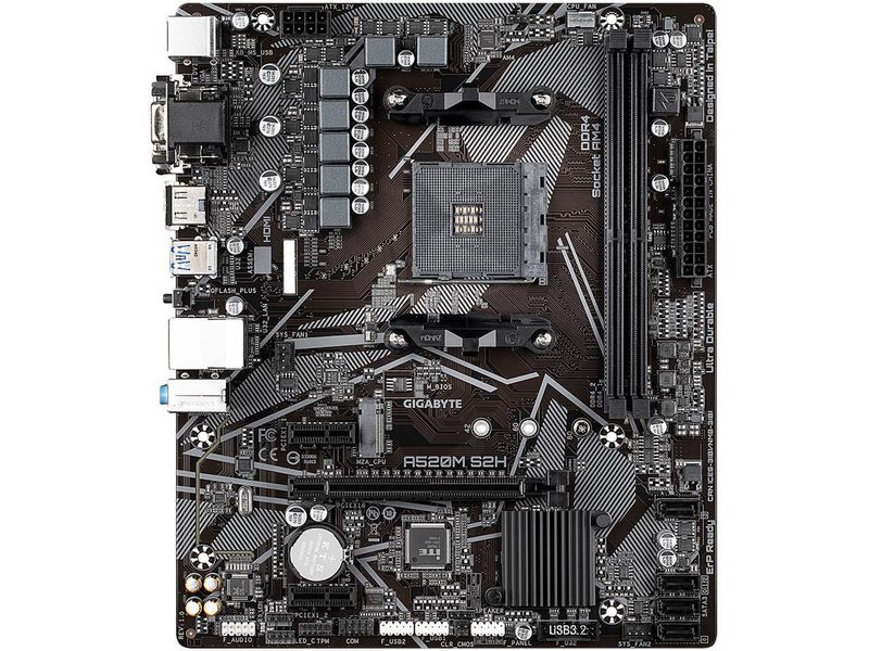 GIGABYTE A520M S2H