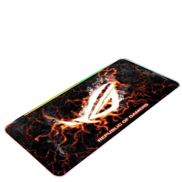 Gaming Mouse Pad Large LED RGB Illuminated - ROG Lava