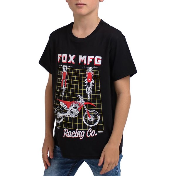 Fox-Cypher Boys Ss Tee -Black