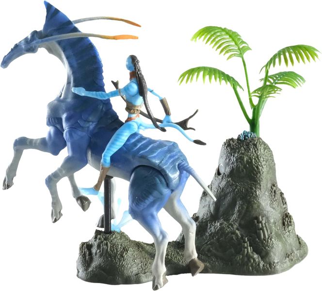 Avatar World of Pandora Tsu'tey &amp; Direhorse Figure