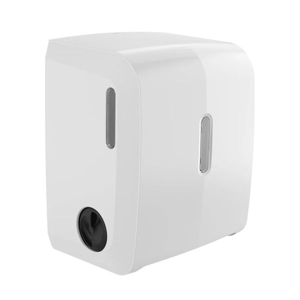 Autocut Manual Paper Towel Dispenser - White