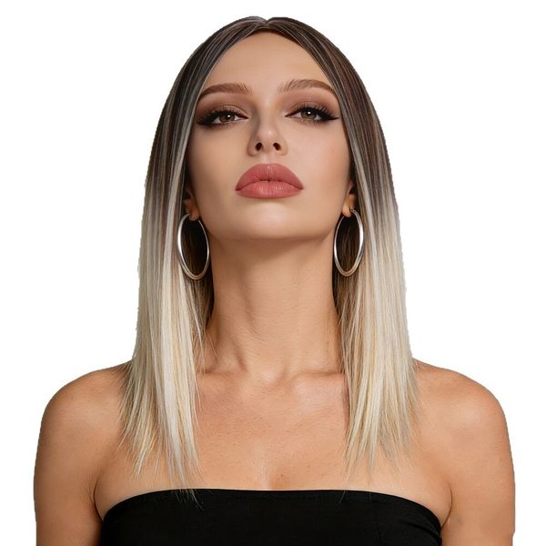 African European and American synthetic fiber wig for women,