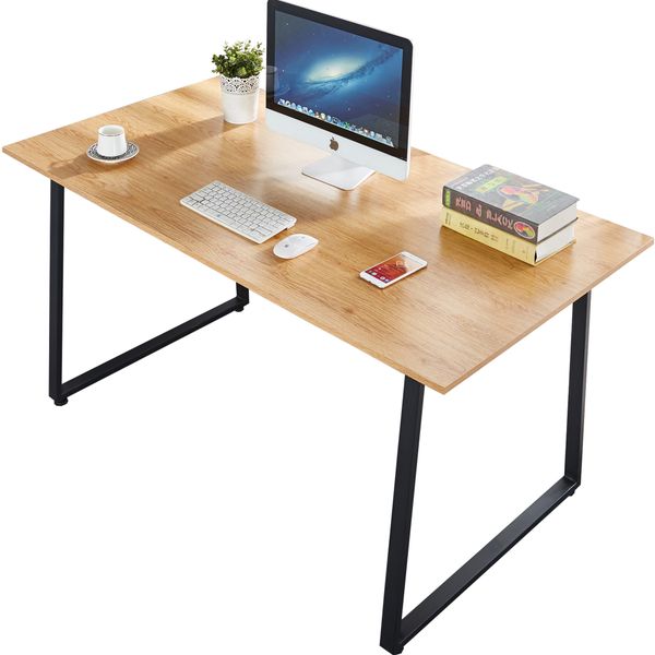 Work Desk Computer Workstation 150cm Dining Table Office Home Writing Study