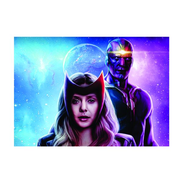 The Vision and the Scarlet Witch - A1 poster