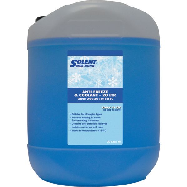 Blue Anti Freeze and Coolant 20 litre