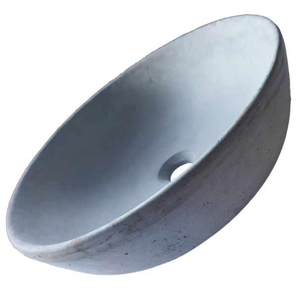 Concaved Circular Grey Bonsai Pot with x5 Indigenous Bonsai Seeds