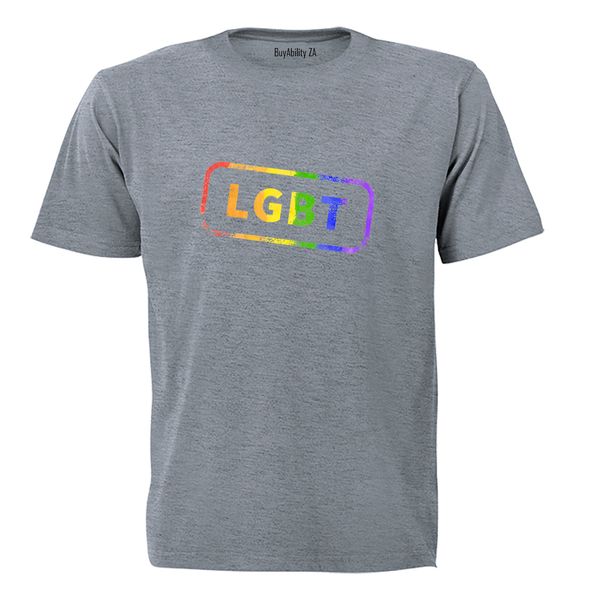 LGBT Stamp - Pride - Adults T-Shirt