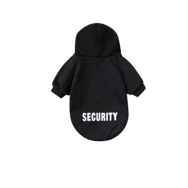 Dog Hoodie T Shirt - Security - Medium