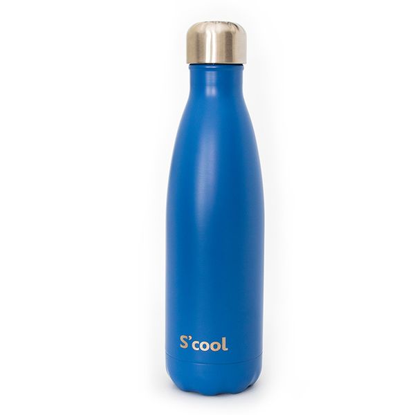 500ml Scool Stainless Steel Vacuum Thermo - Blue