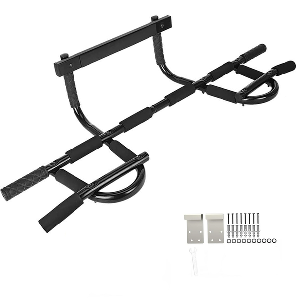 Pull Up Bar Power Training Home Exercise Upper Body Muscle Fitness Bar