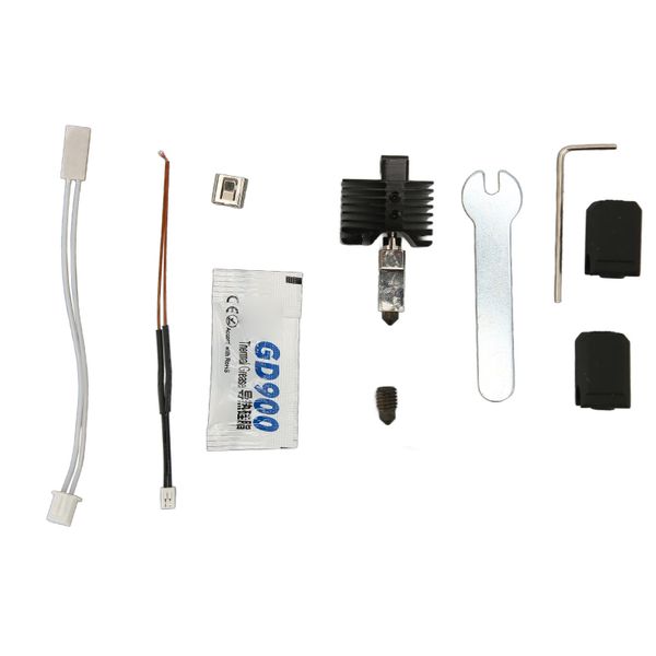 0.4mm Hardened Steel Hot End Extruder Kit for X1 Carbon P1P